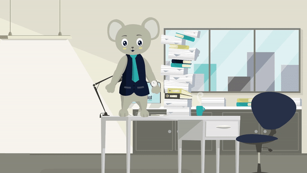Satisfied mouse - 2D Animation