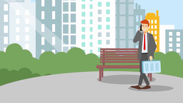 Business - Character Animation in Animated Video