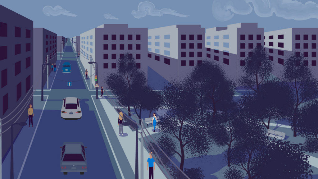 City - 2D Animation