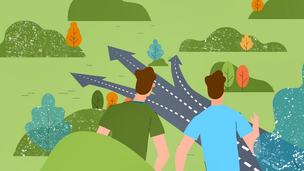 Road Choice - 2D Animated Video
