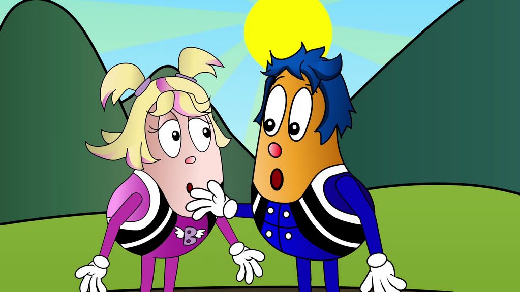 Bucky and Betty in the video "BeanTown Palls"
