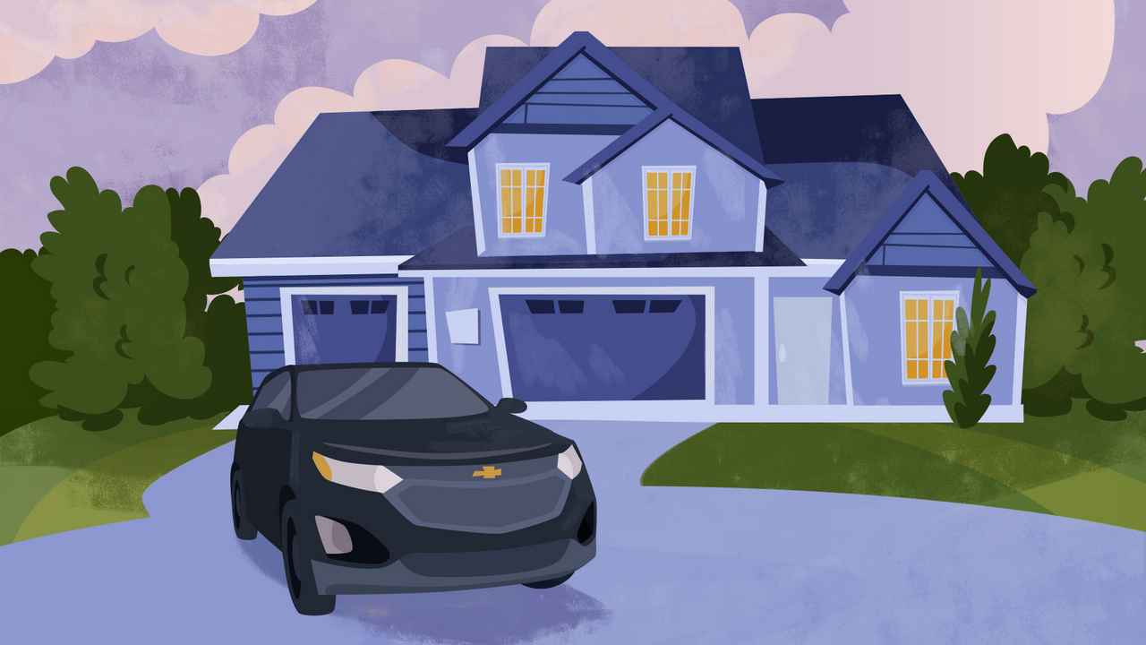 House and car - Animation