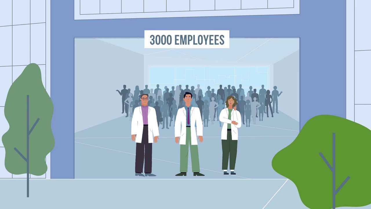 3000 employees of Arterium pharmaceutical corporation