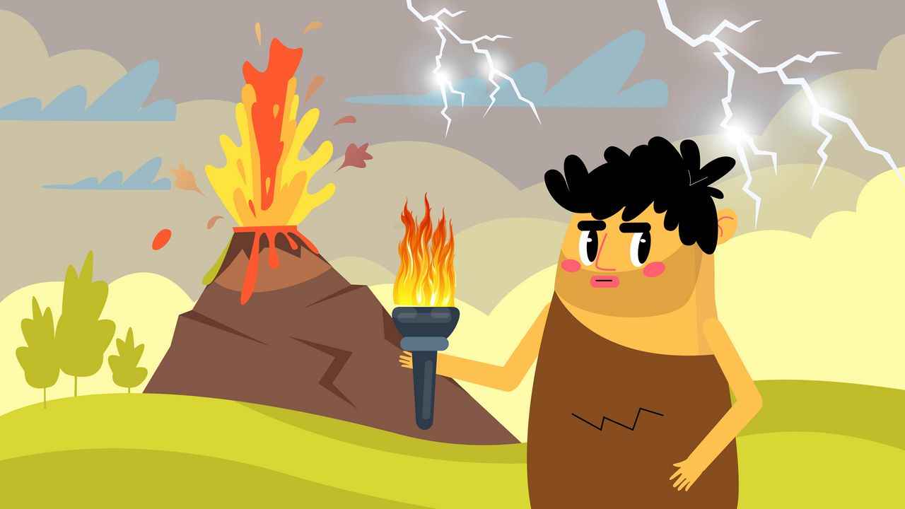 Volcano in the Weather Bug Educational Video