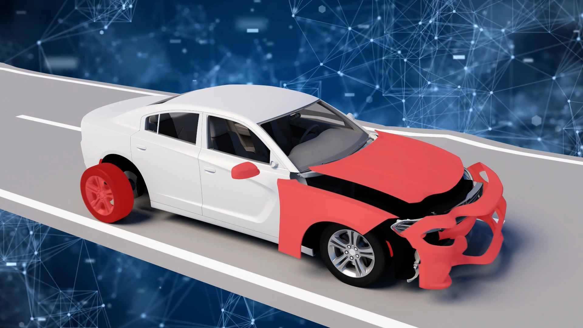 3D model of the car | Darvideo Animation