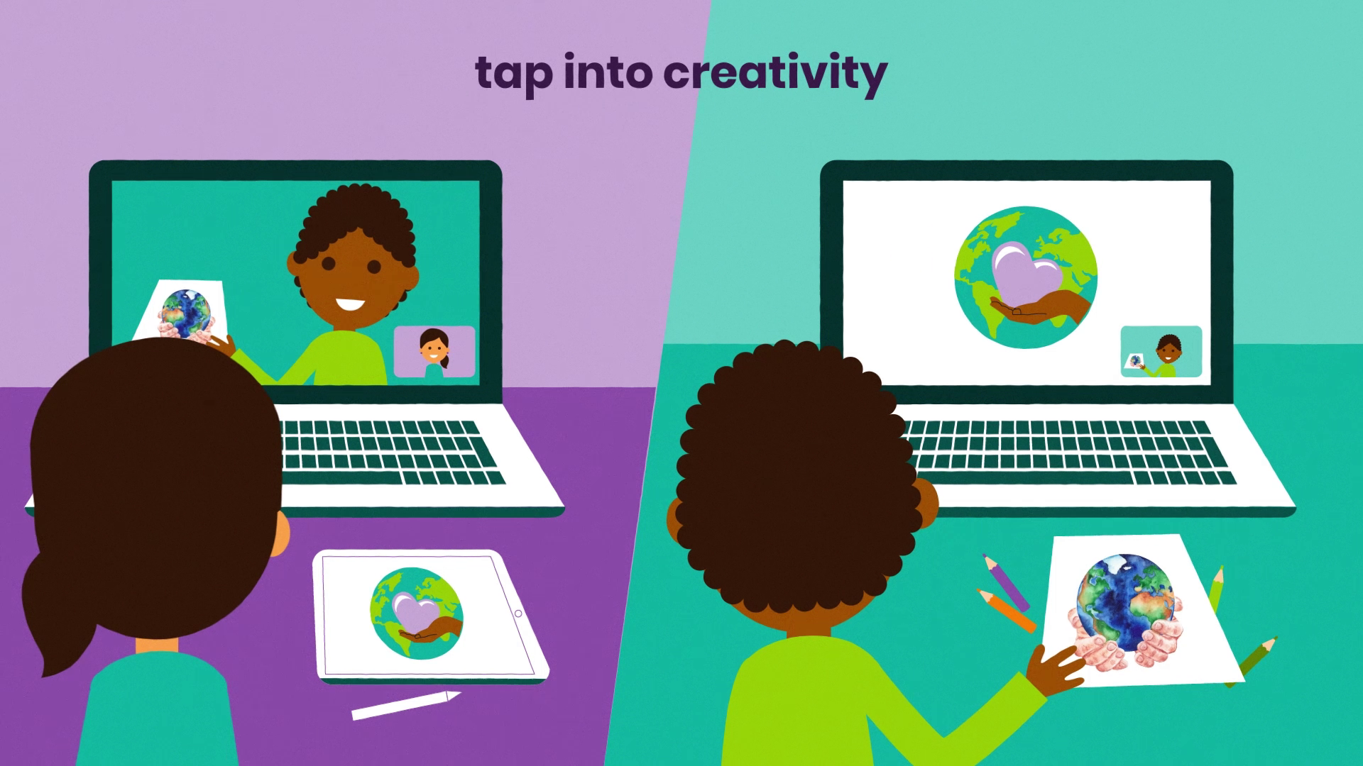 Tap into creativity | 	2D Animated Video by Darvideo