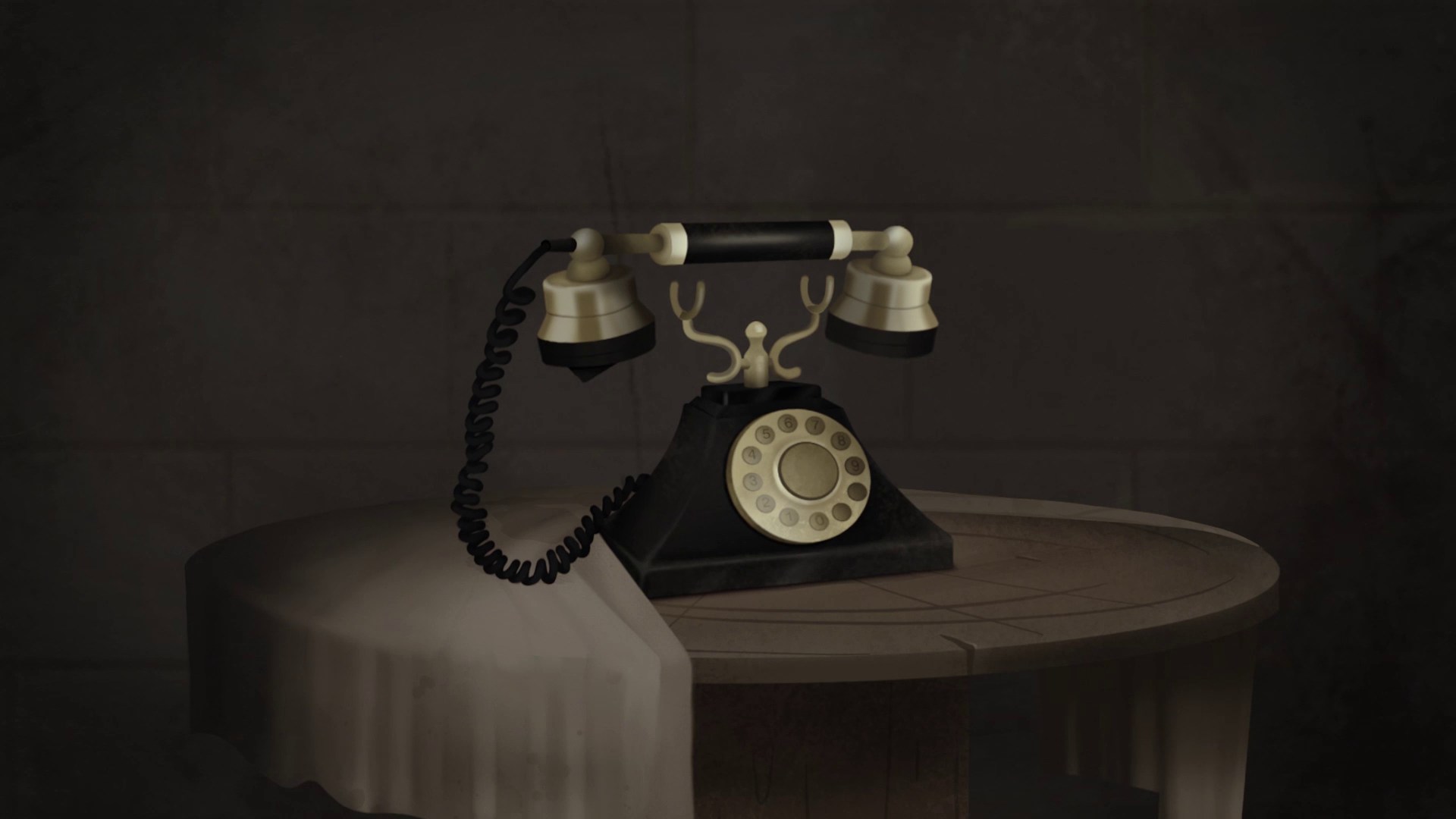 Landline phone - 2D Animation