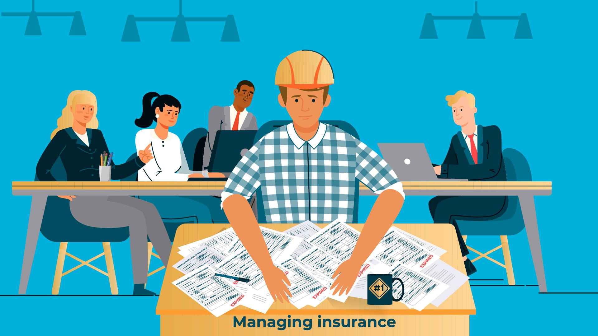 Managing insurance - 2D Animated Video