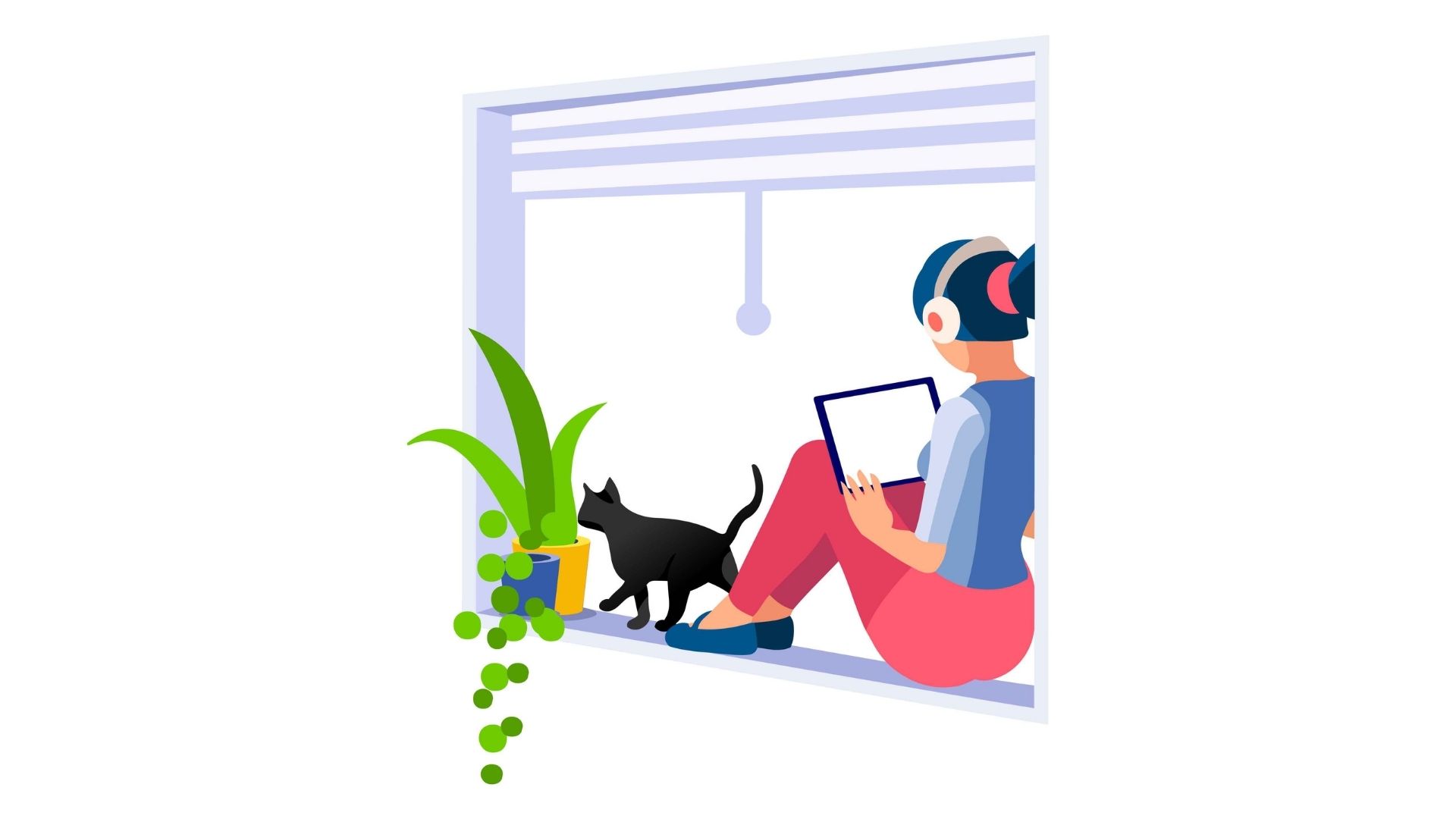 Girl with Cat in article Right Animation Studio