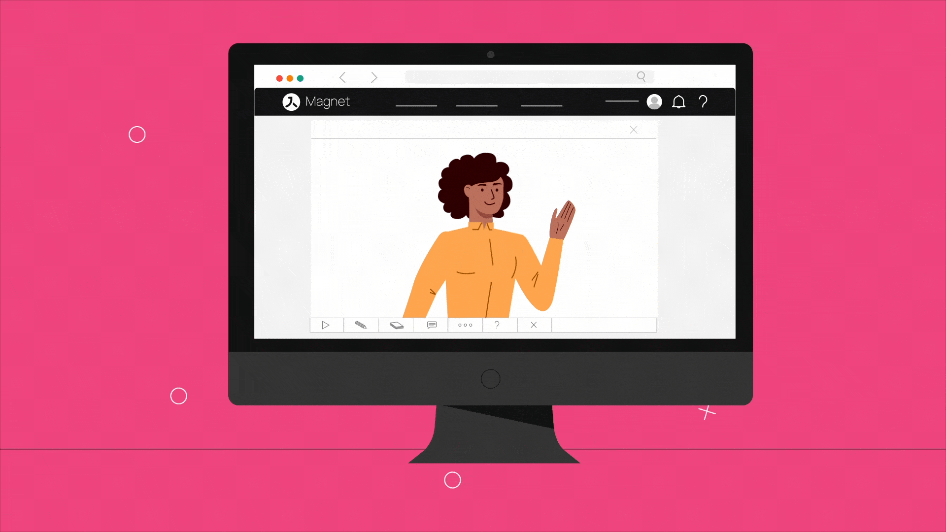 Learning platform in 2D Animated Video