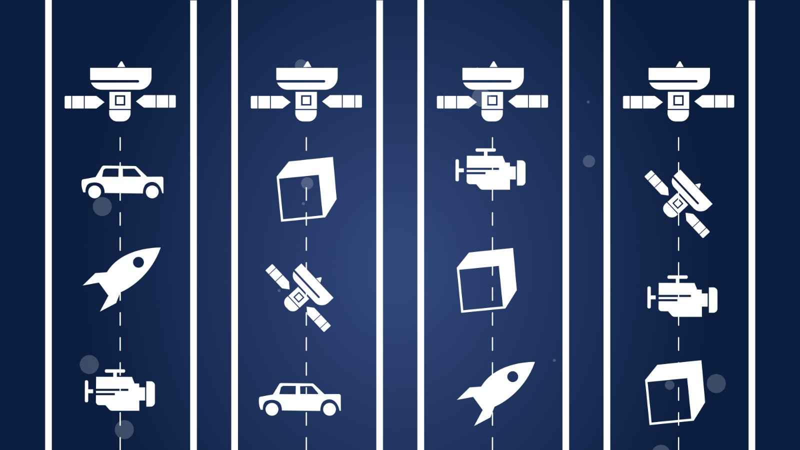 Devices whose operation depends on satellites