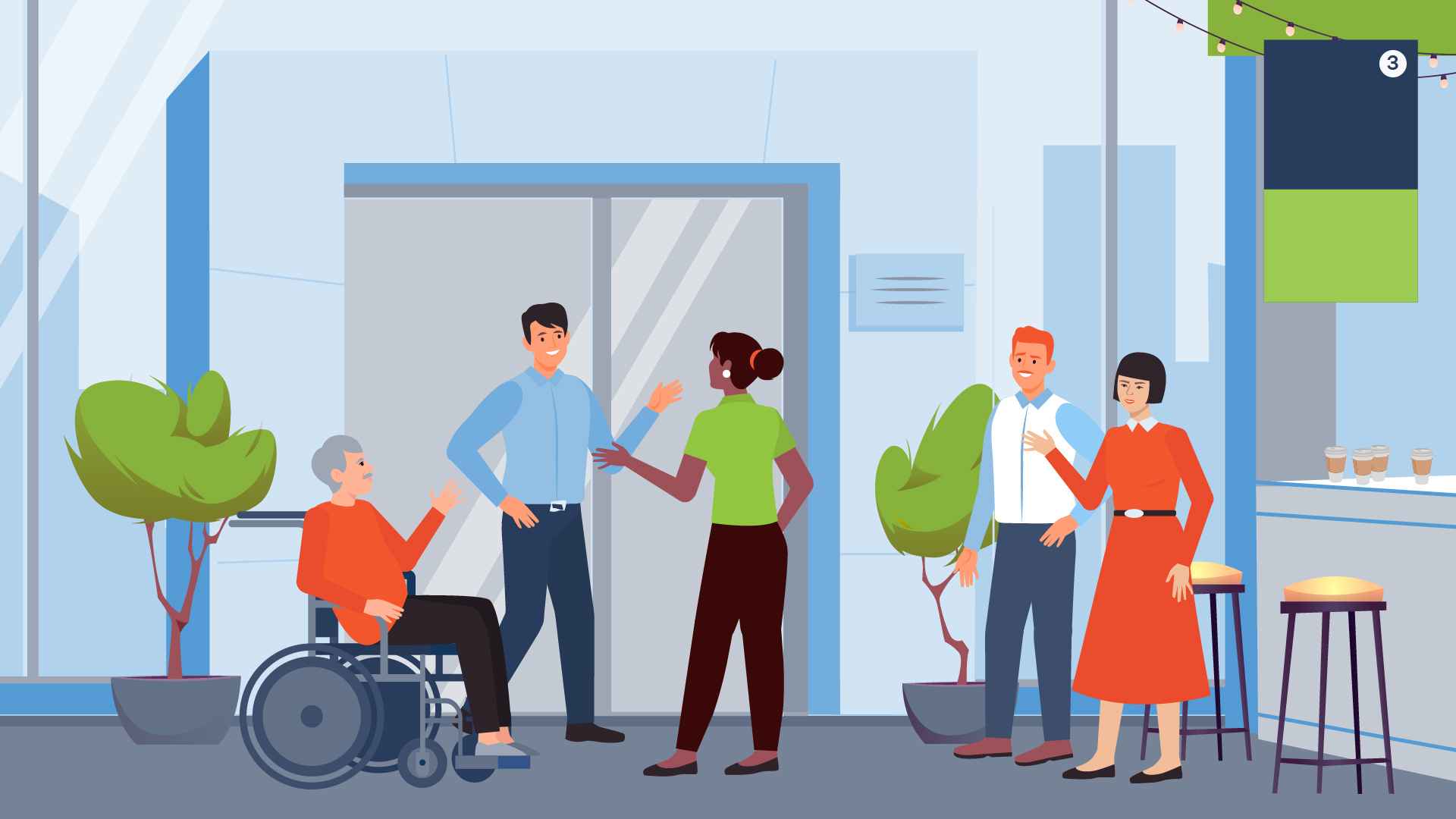 Animated educational video "What awaits you at a new job?"