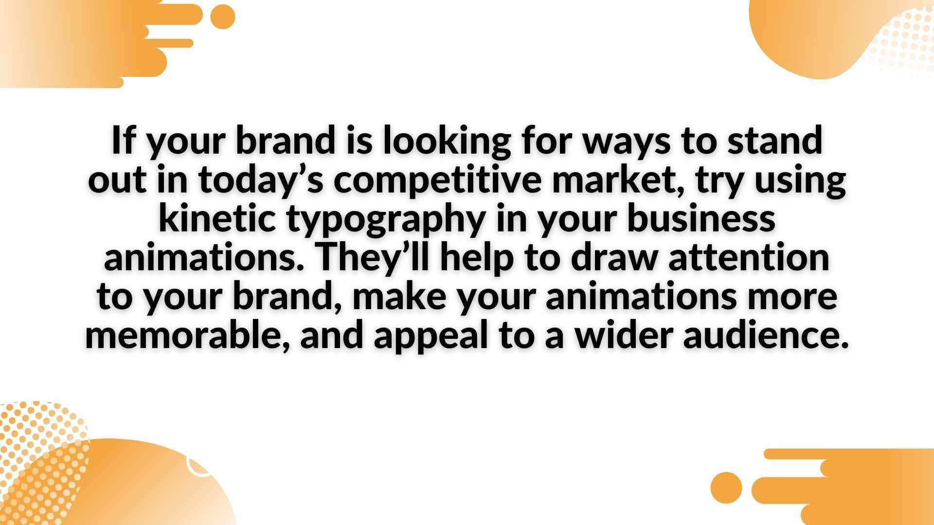 How to stand out a brand in today's competitive market - article Trends in American animation