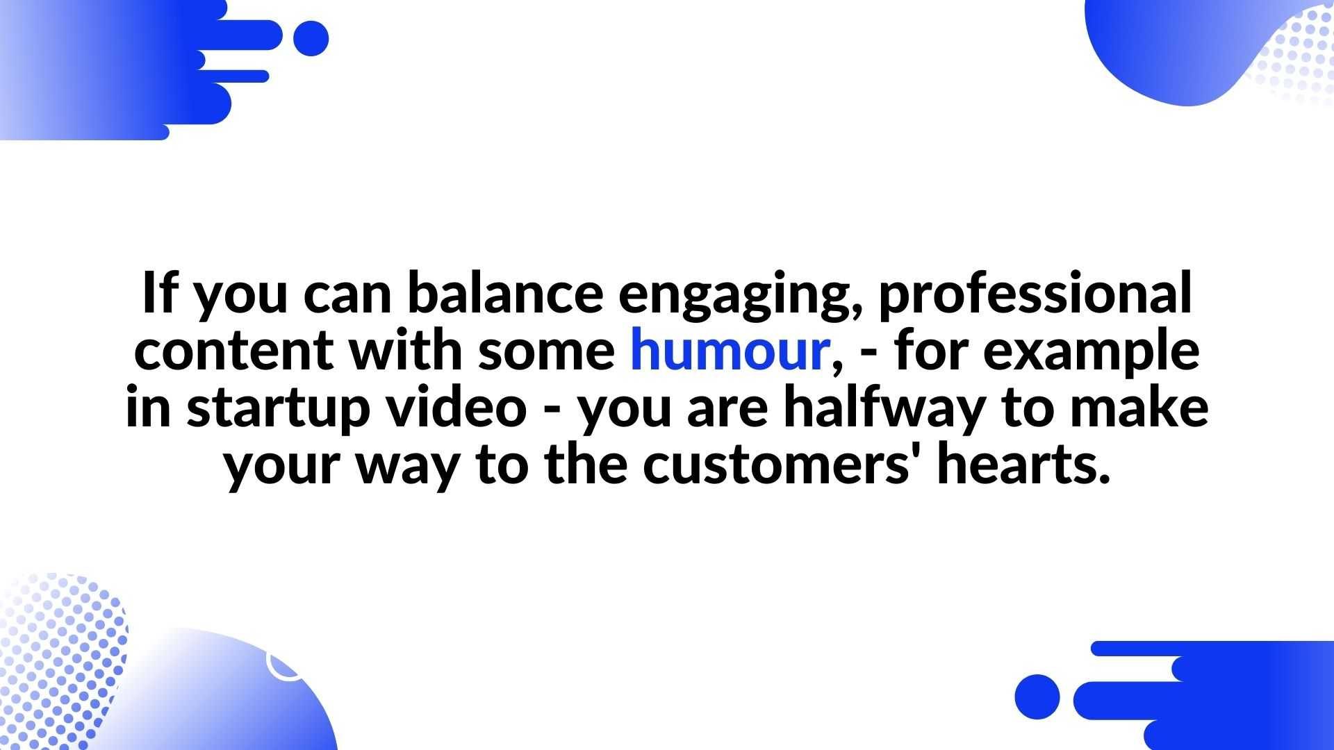 Why humor in your animated video can be a real sales tool