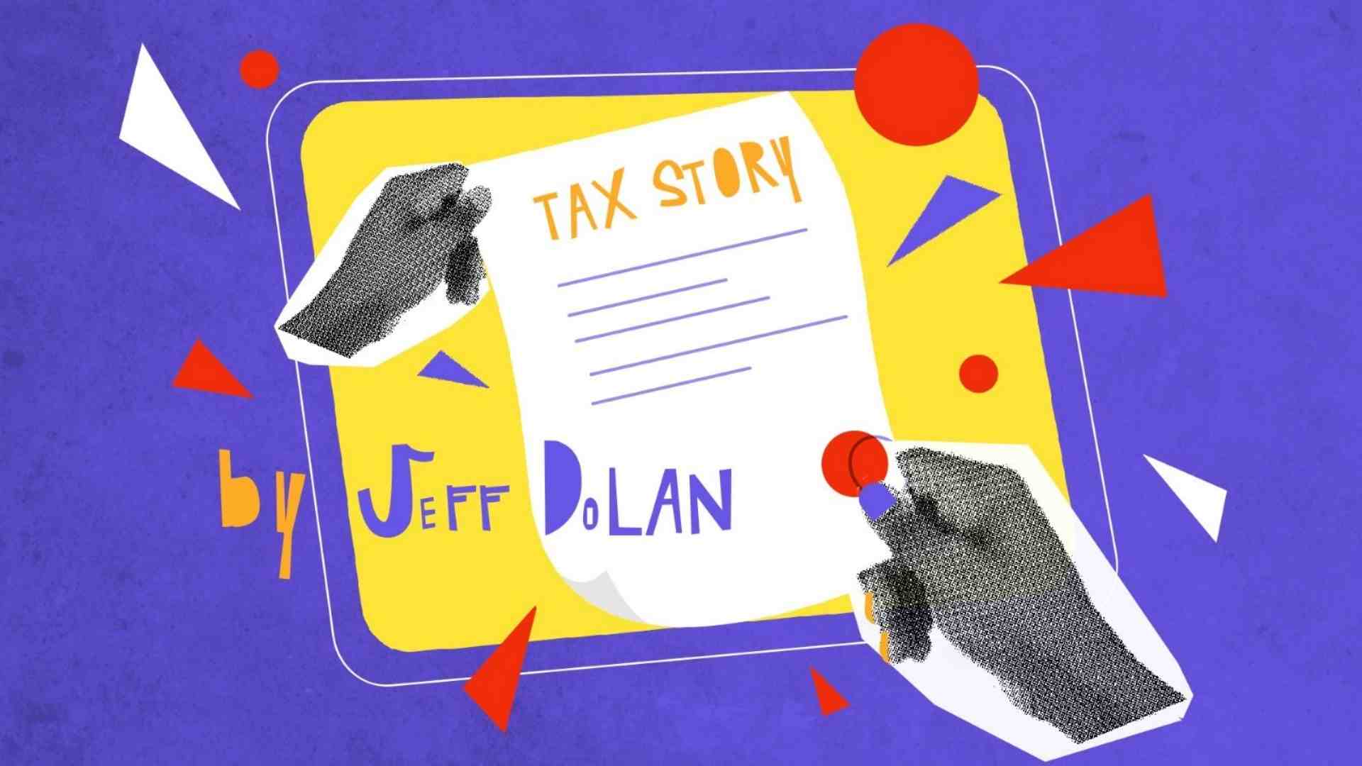 Tax story by Jeff Dolan