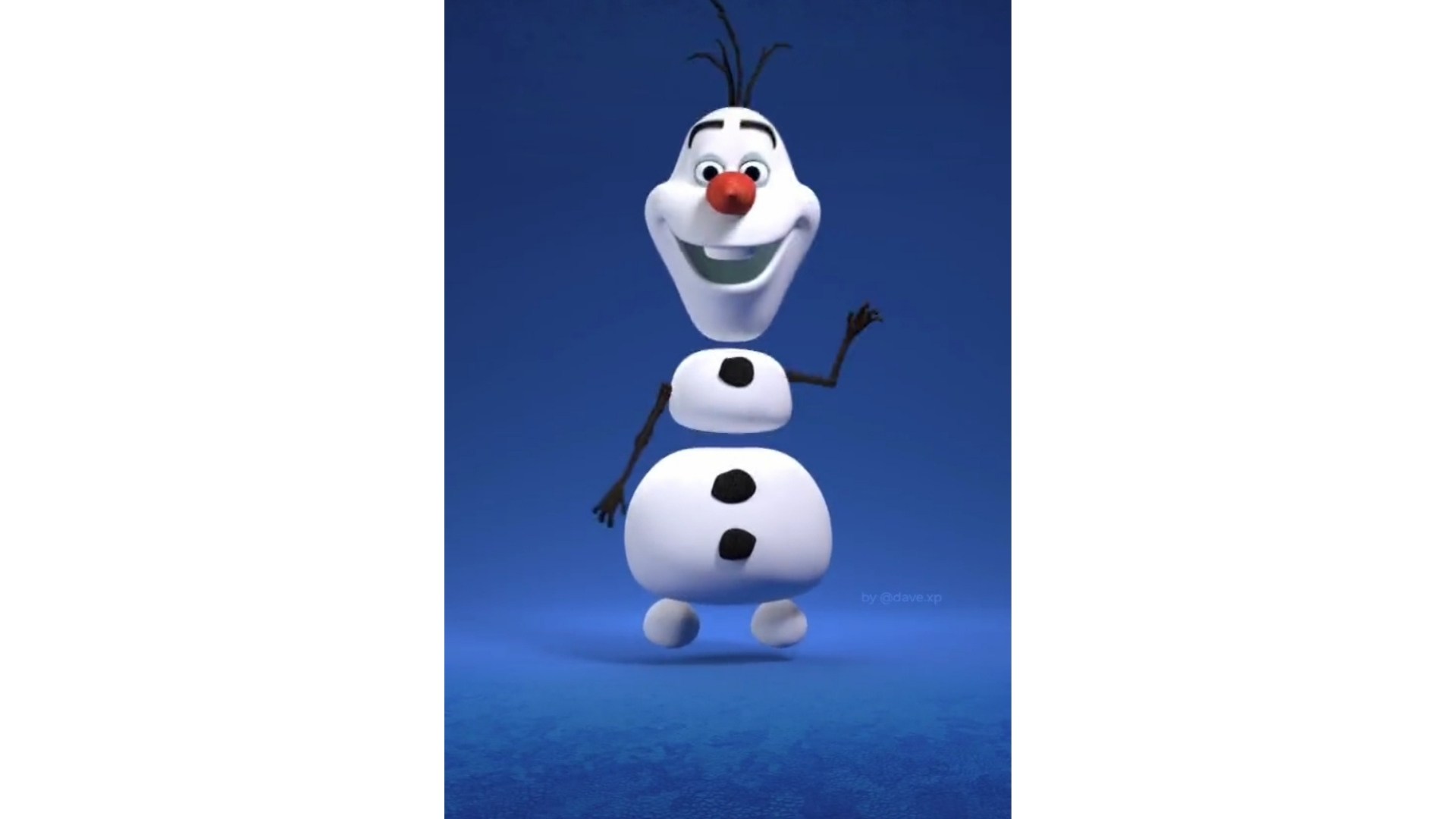 Dancing Snowman - animated video on TikTok