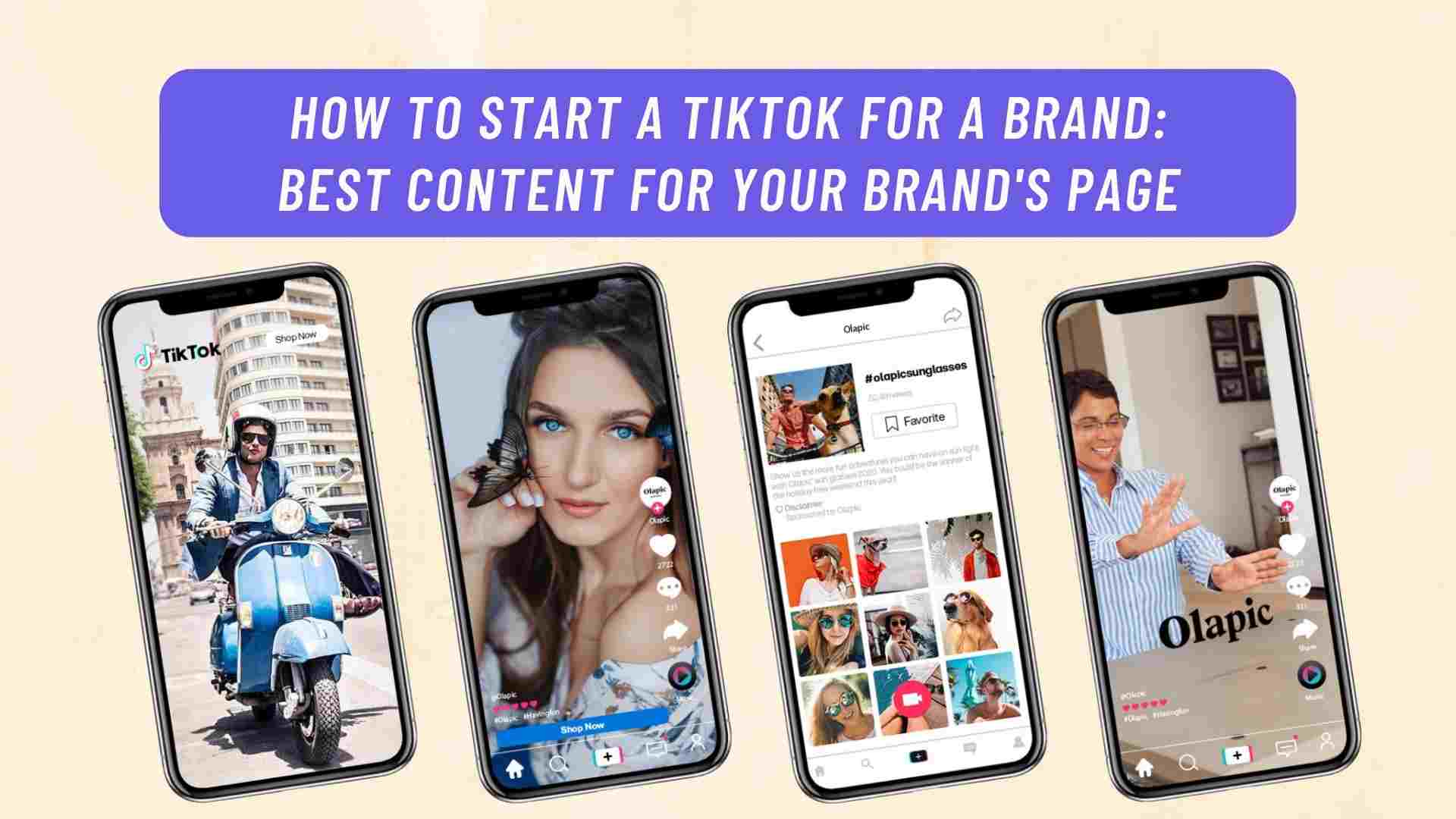 Tiktok For A Brand Page
