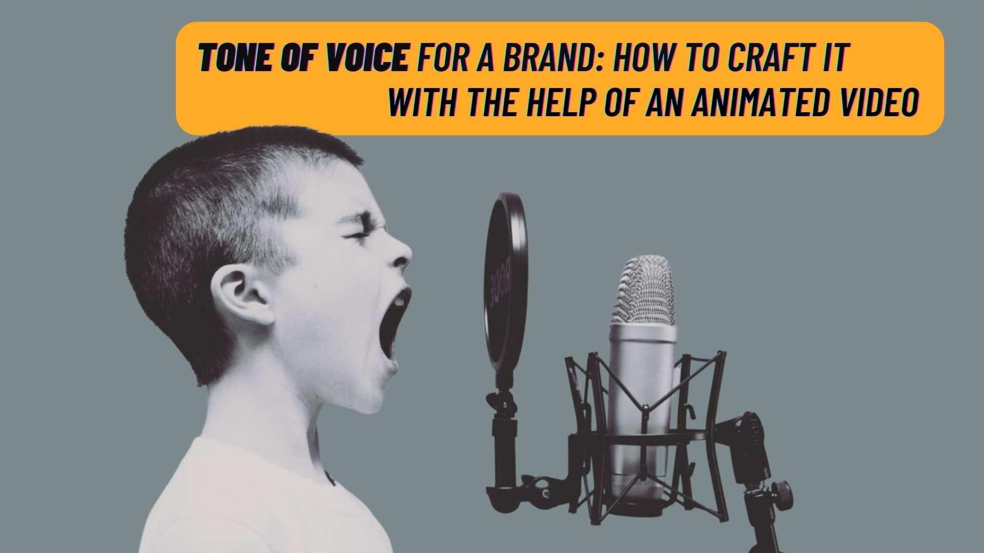 Tone of voice for a brand