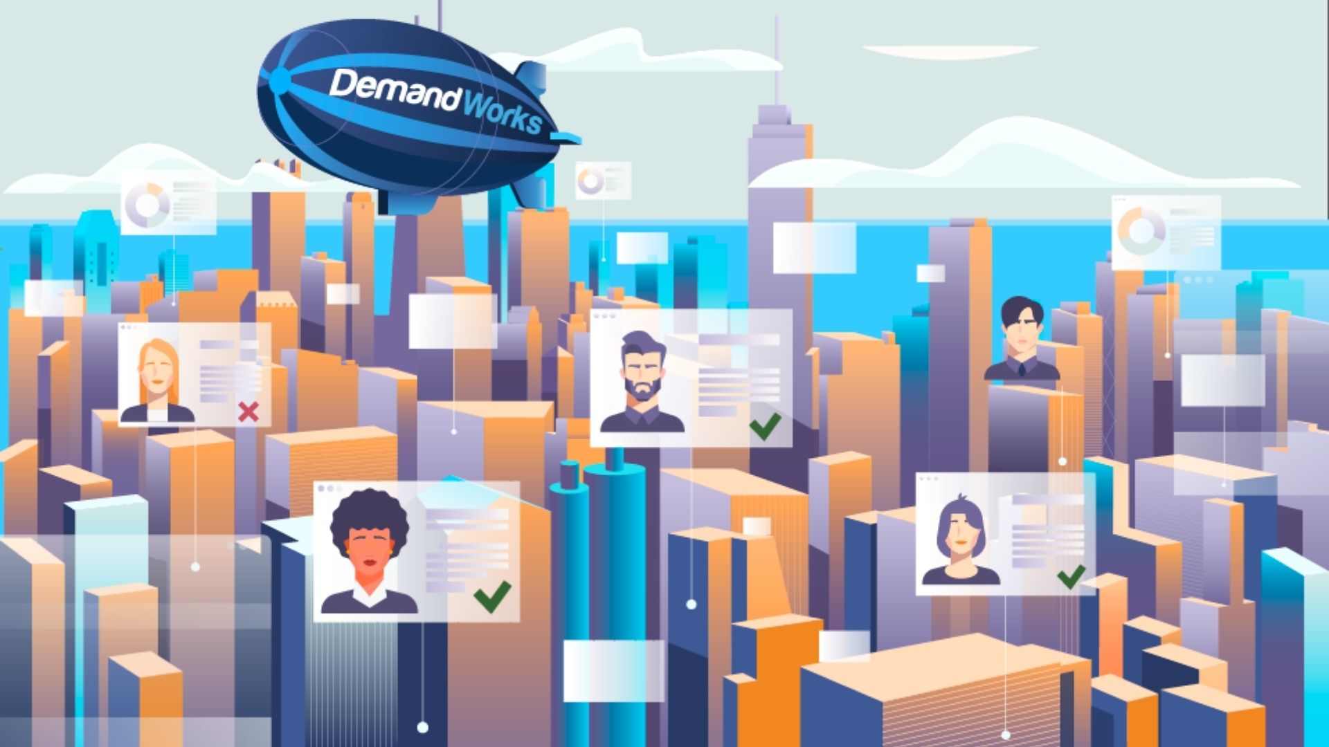 DemandWorks - Animated video created by Darvideo Studio
