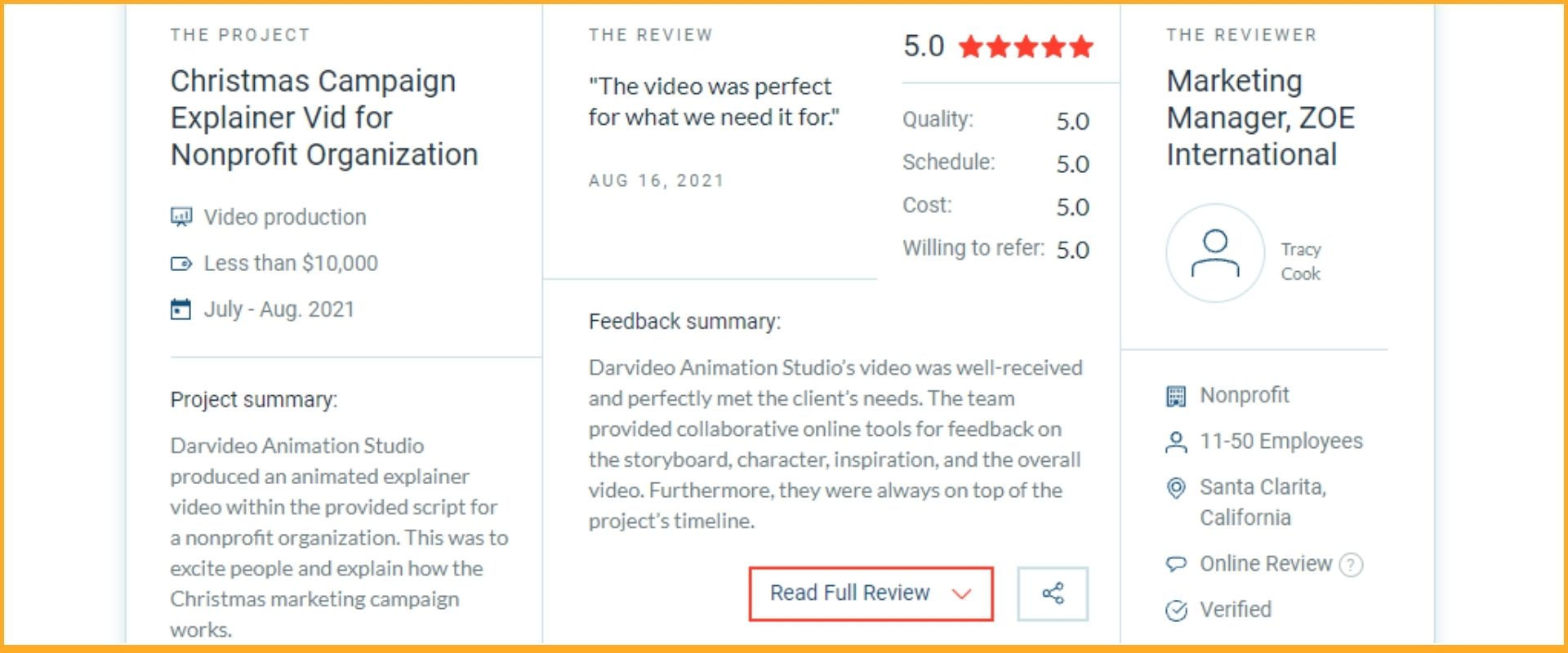 Reviews about Darvideo On Clutch