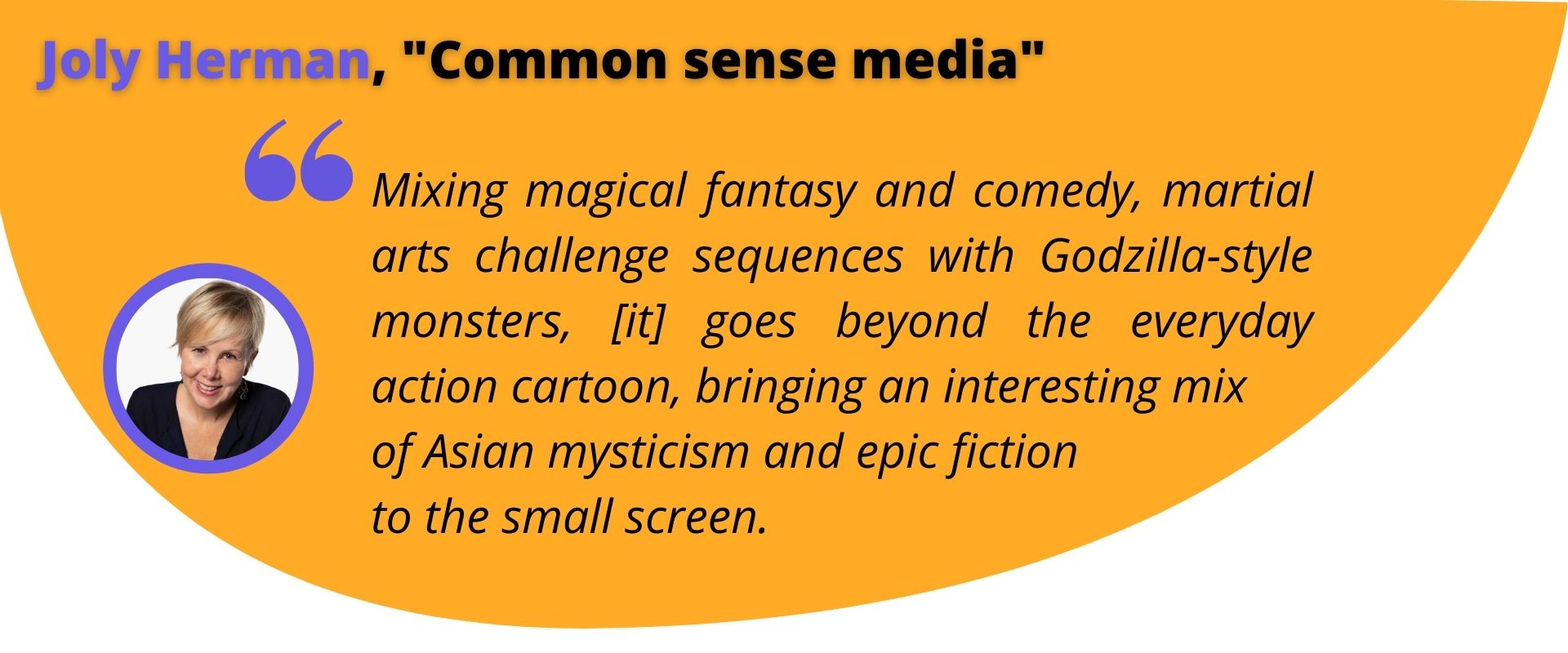Joly Herman, "Common sense media" |  Animation series "Avatar" | Darvideo blog