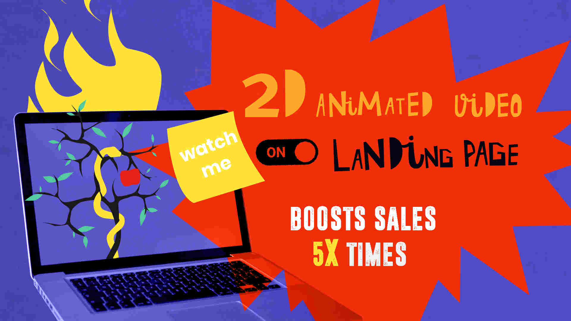2D on landing page boost