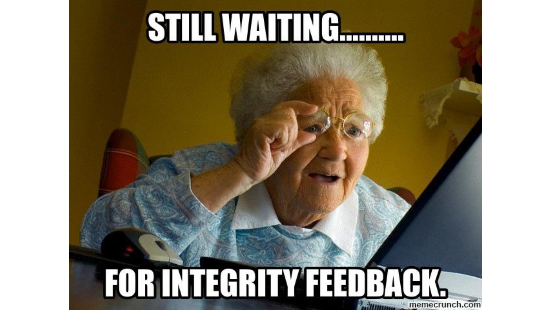 Funny picture about feedback