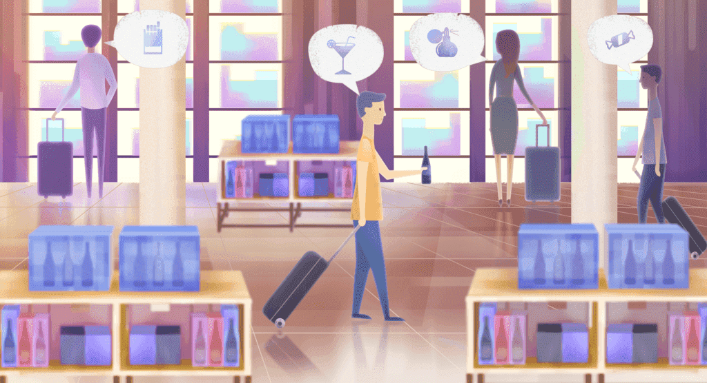 People at the airport - an article about the cost of an animated video