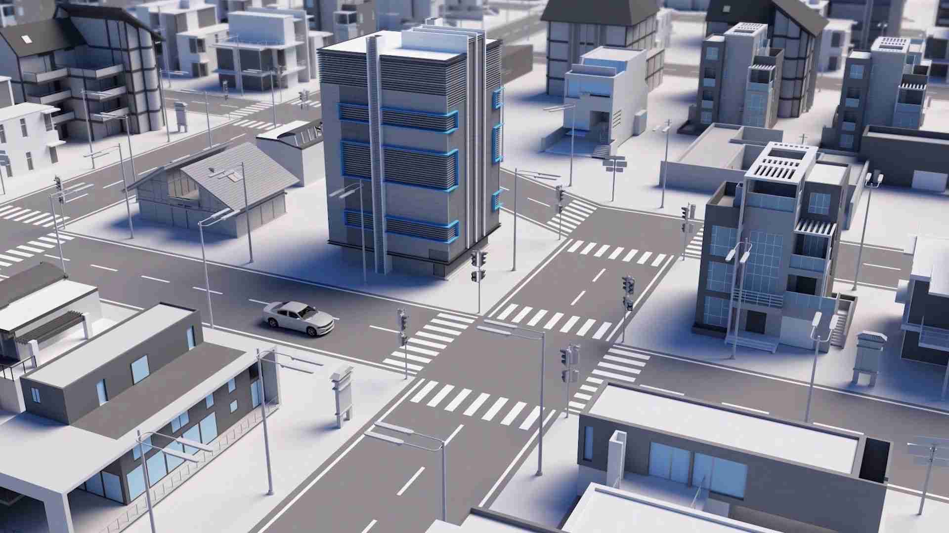3D modeling of the city | Darvideo
