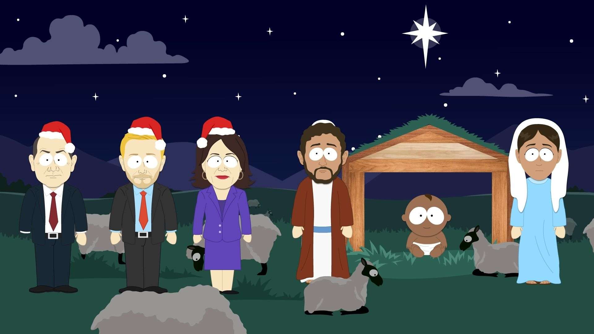 South-Park-Style-Christmas-Story