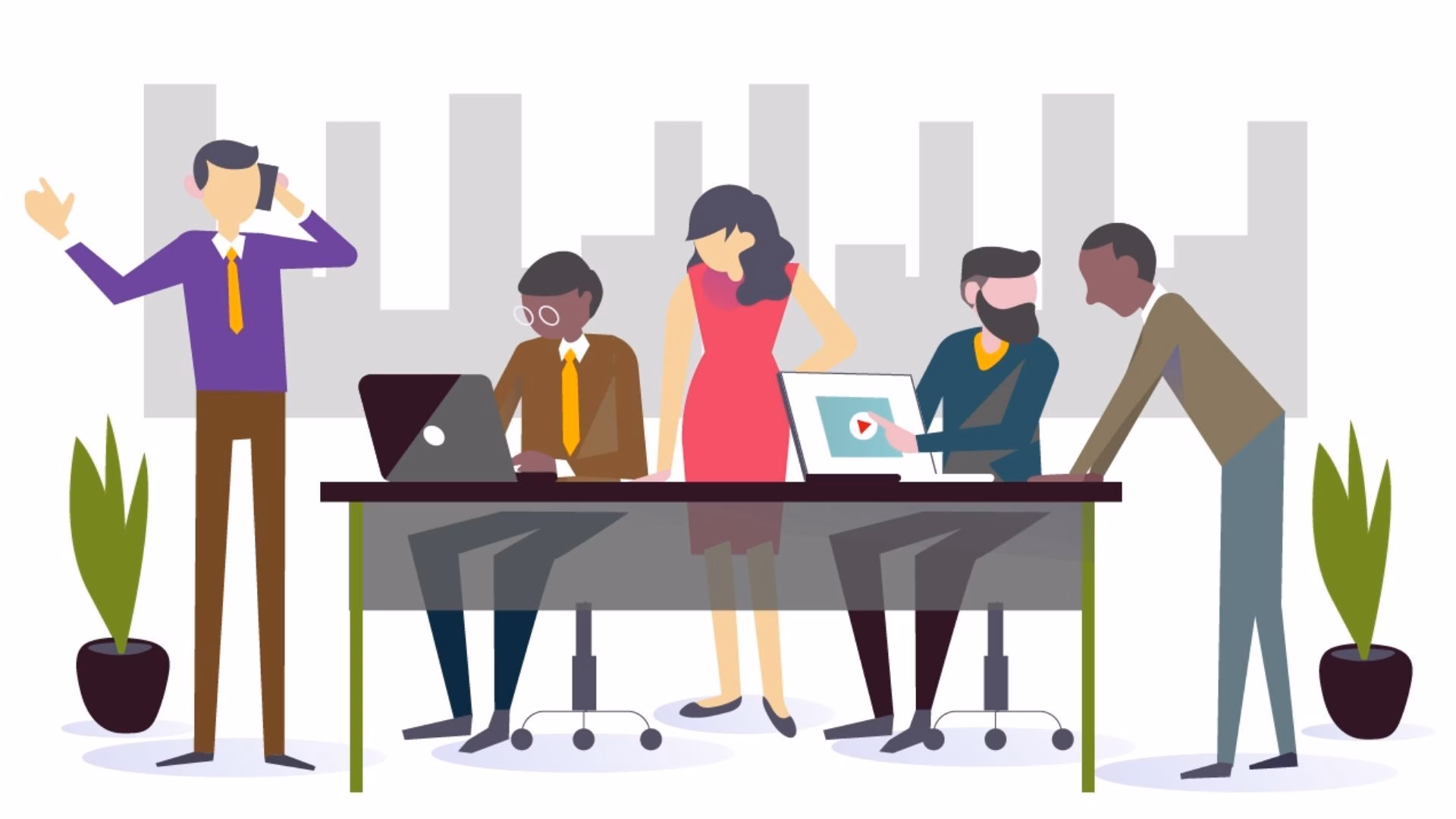 Corporate animated video