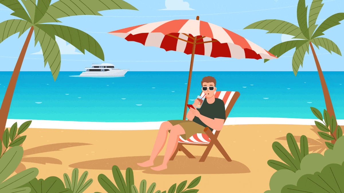 Animated explainer video of a corporate setting with professionals presenting, symbolizing animation for workplace collaboration and training.