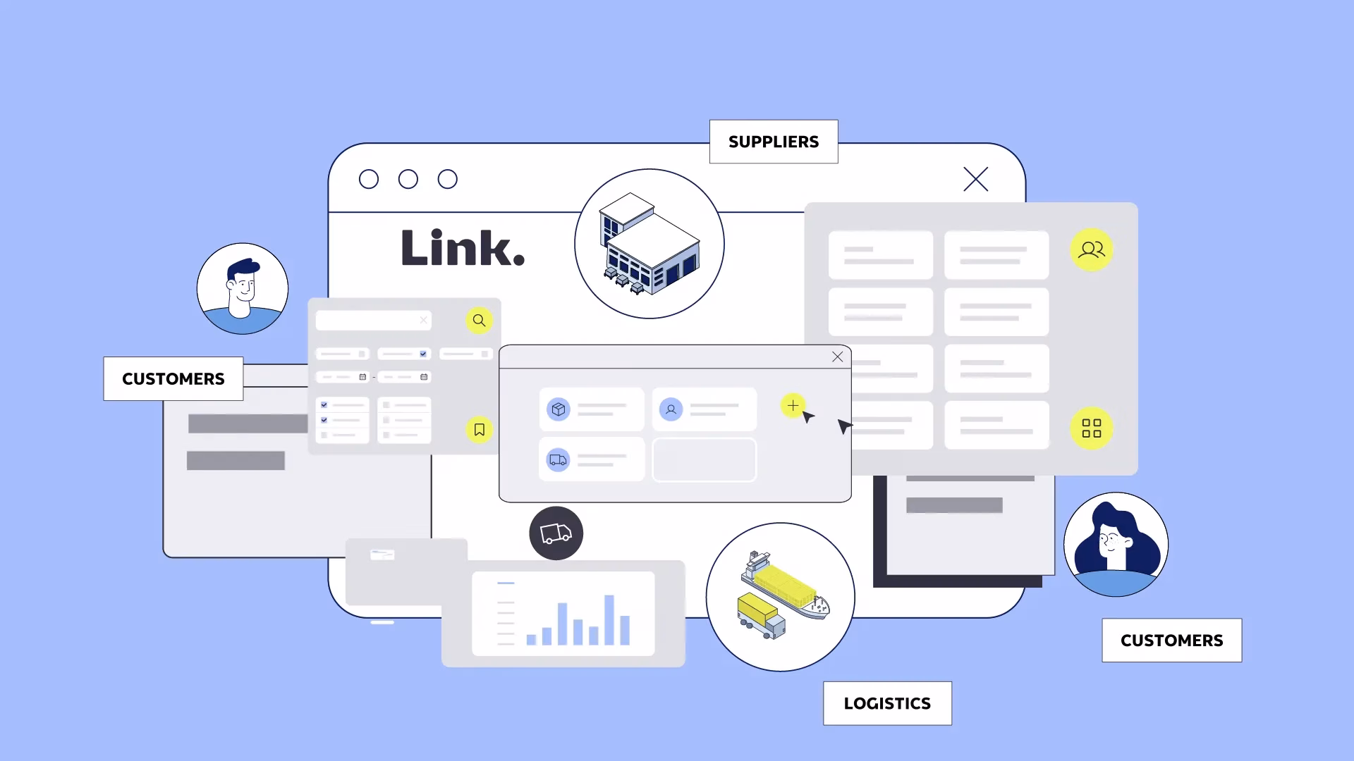 Link | Supply Chain Digital Transformation Explainer Video